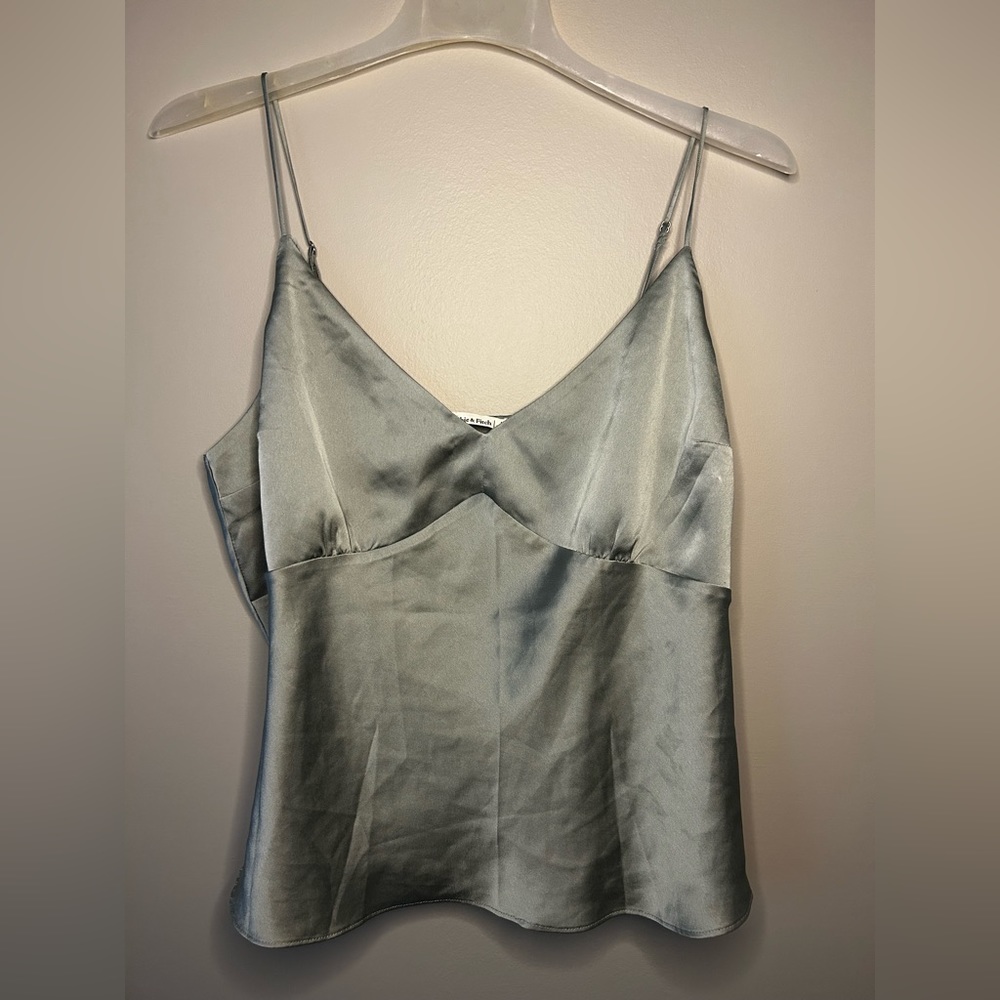Abercrombie and Fitch Silk Blouse Large